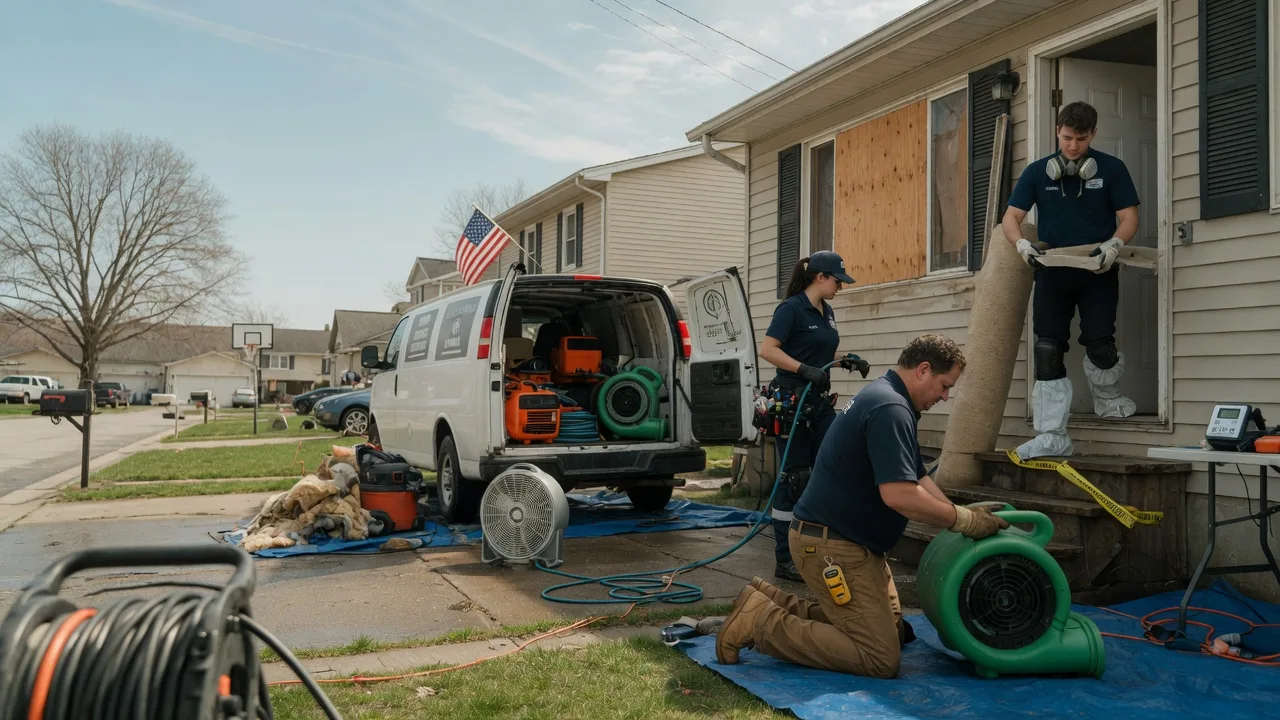 Water Damage Restoration in Britton, SD near me